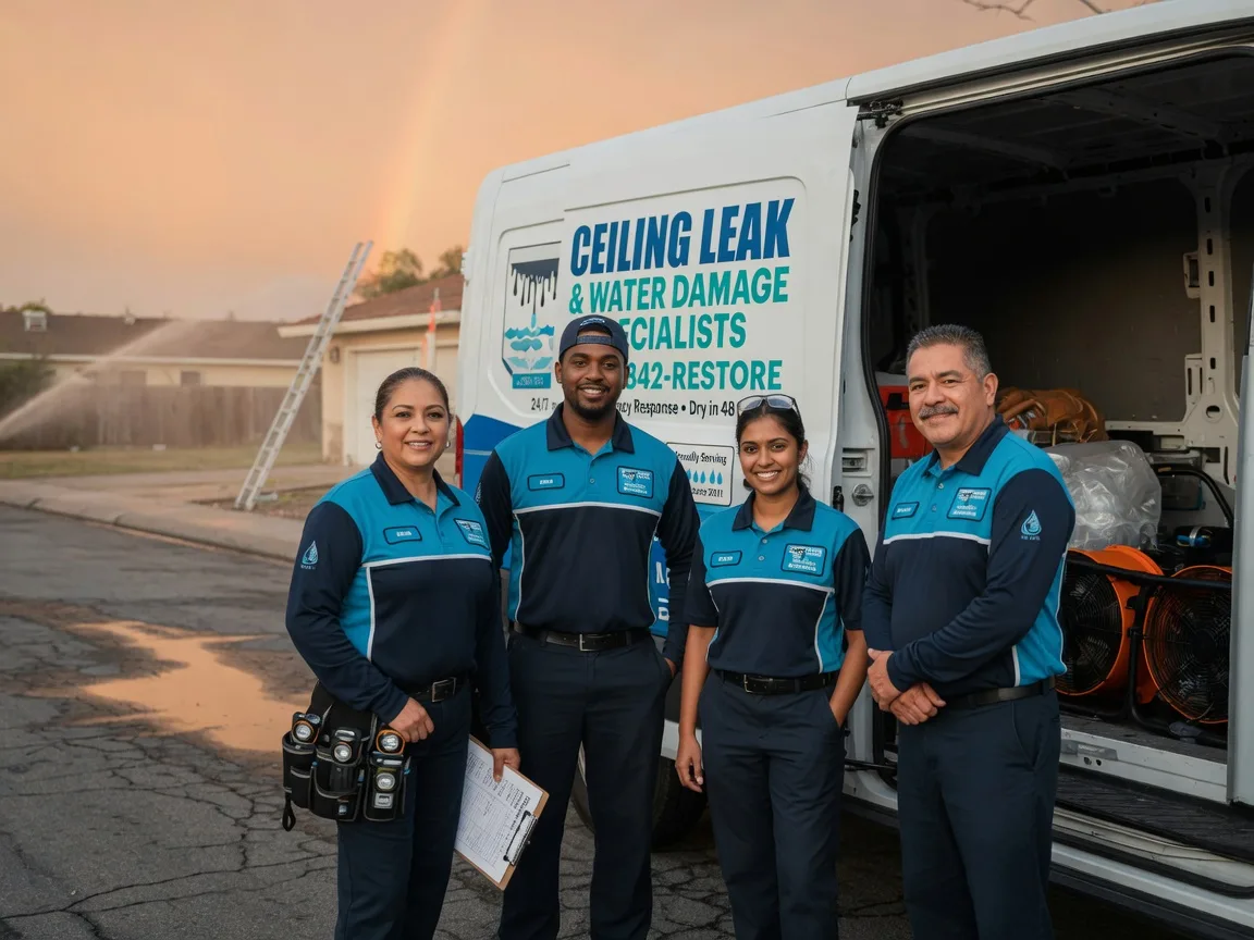 Ceiling Leak Cleanup company in Stockton, IL
